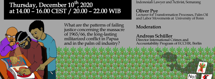 Online Discussion: Indonesia 55 years after Suharto’s seizure of power. End impunity, secure human rights!