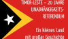 Ausstellung: Timor Leste – 20 Jahre Referendum, 13. – 30.3.2019